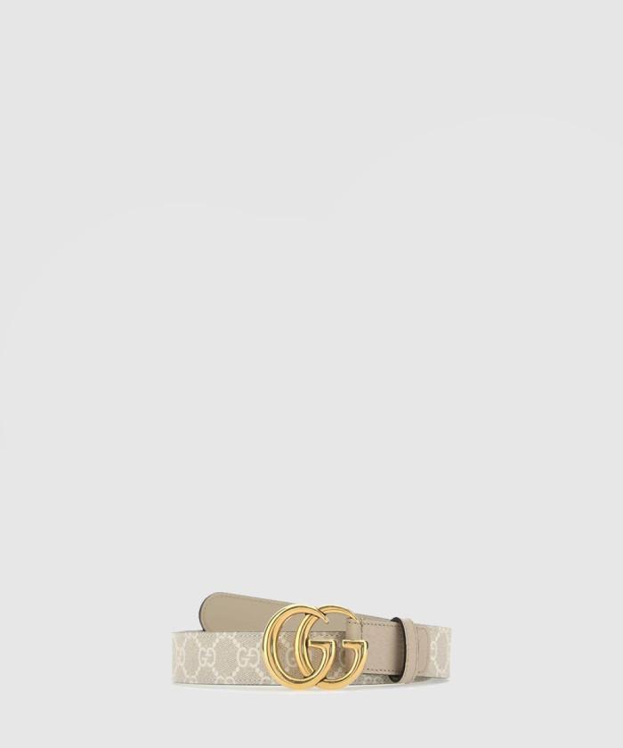 [GUCCI-구찌]<br>GG 와이드 벨트 400593