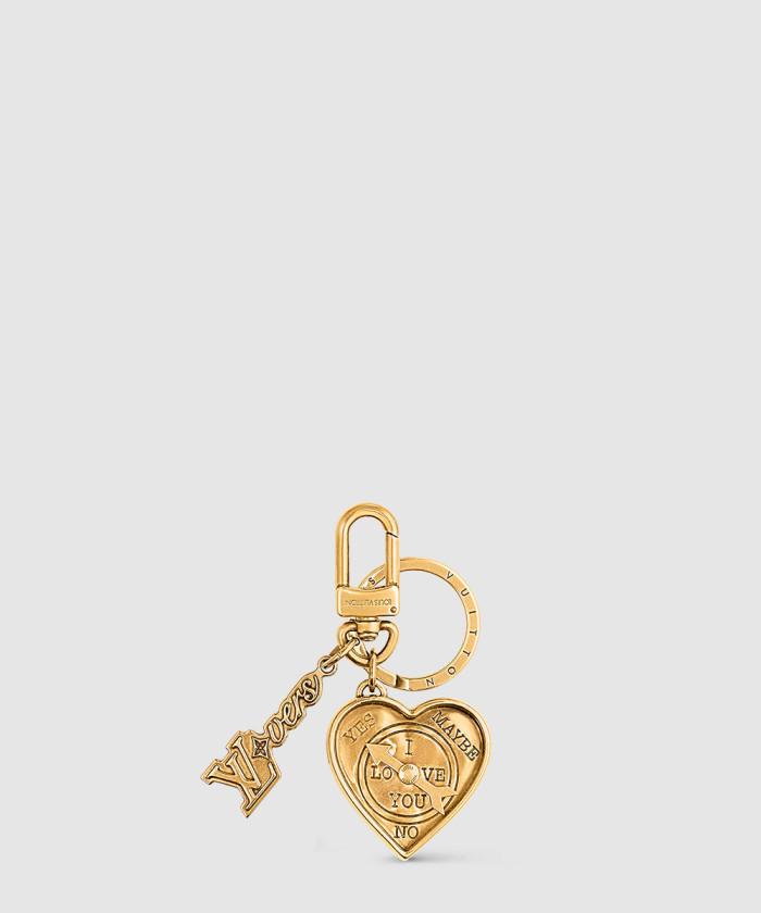 [LOUIS VUITTON-루이비통]<br>러버스 하트 키 홀더 M01711