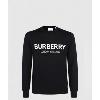 [BURBERRY-버버리]<br>로고 인타르시아 울 블렌드 스웨터 8054896