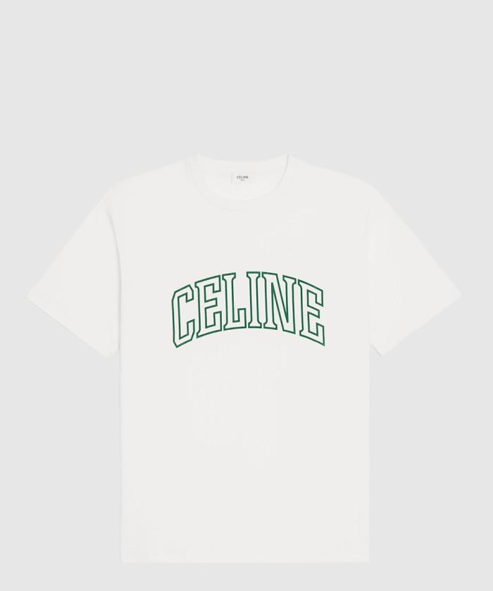 [CELINE-셀린느]<br>루즈 티셔츠 코튼 저지 2X60L6