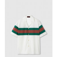 [GUCCI-구찌]<br>디테일 GG 코튼 셔츠 ‎791771