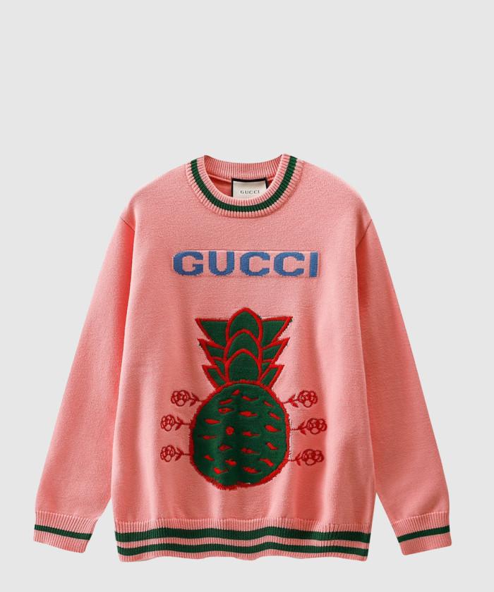 [GUCCI-구찌]<br>플라워 코튼 톱 683096