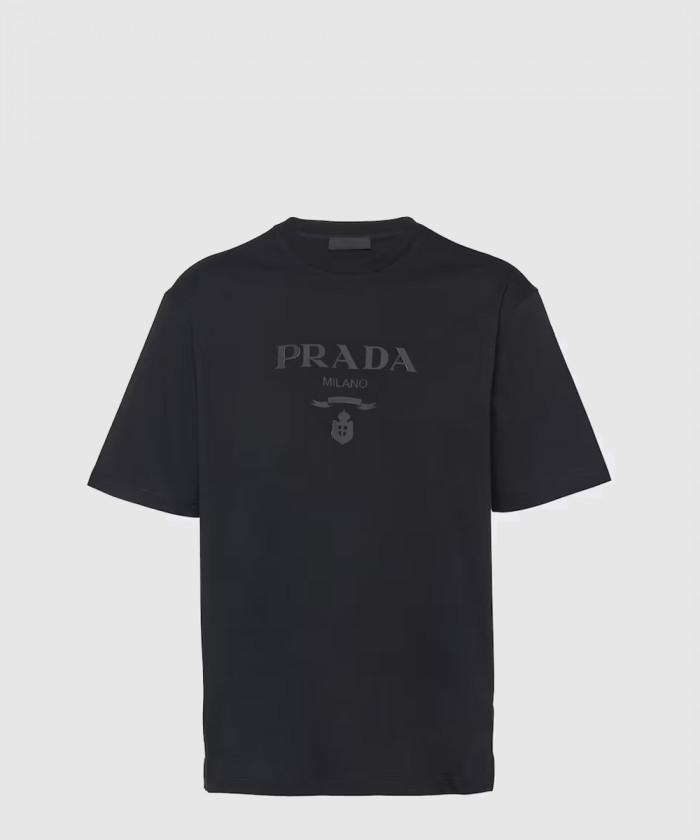 [PRADA-프라다]<br>코튼 티셔츠 UJN815