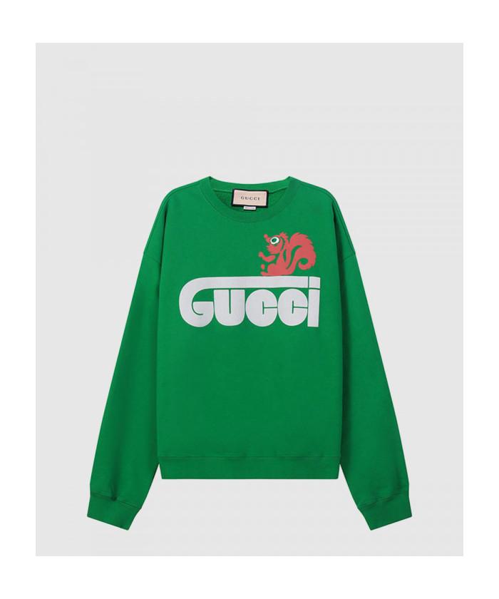 [GUCCI-구찌]<br>플라워 코튼 톱 700119