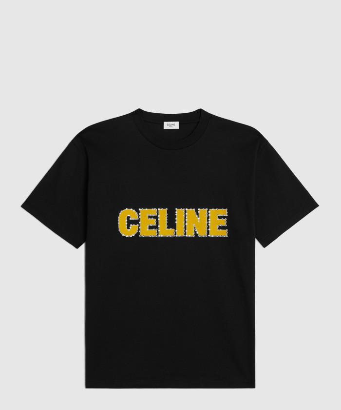 [CELINE-셀린느]<br>루즈 티셔츠 코튼 저지 2X15M6