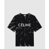 [CELINE-셀린느]<br>타이다이 코튼 루즈 티셔츠 2X8206