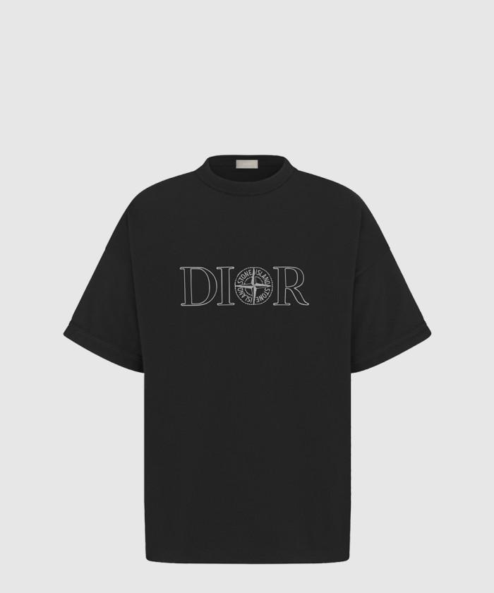 [DIOR-디올]<br>옴므 스톤아일랜드 오버사이즈 티셔츠 493J6