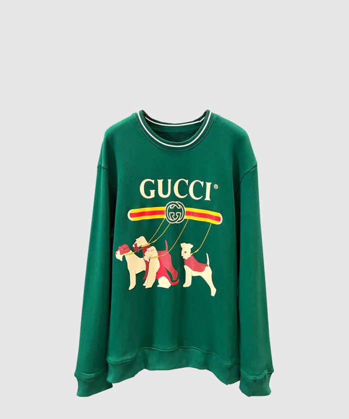 [GUCCI-구찌]<br>코튼 스웨트셔츠 저지 715919