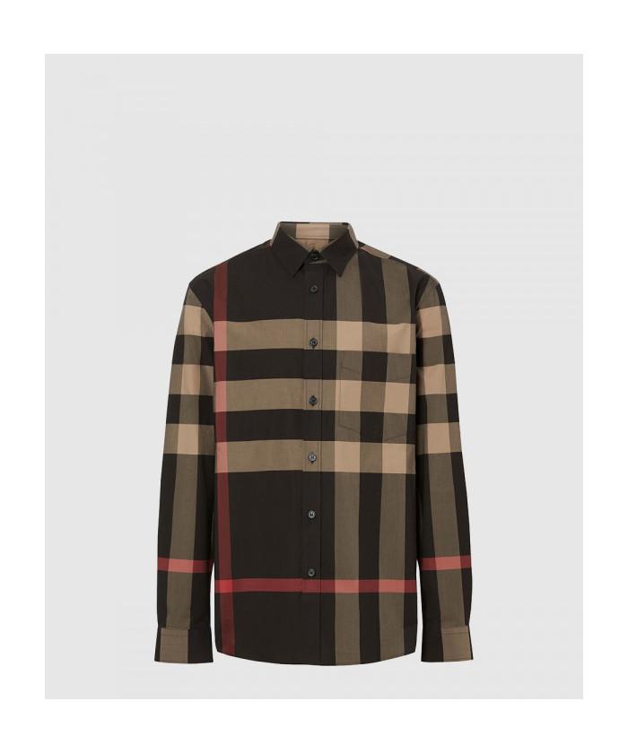 [BURBERRY-버버리]<br>체크 로고 셔츠 80181101