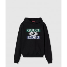 [GUCCI-구찌]<br>코튼 저지 후드 스웨트셔츠 795557