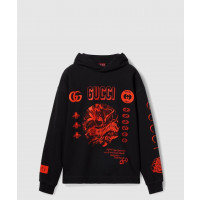 [GUCCI-구찌]<br>로고 자수 후디 784414